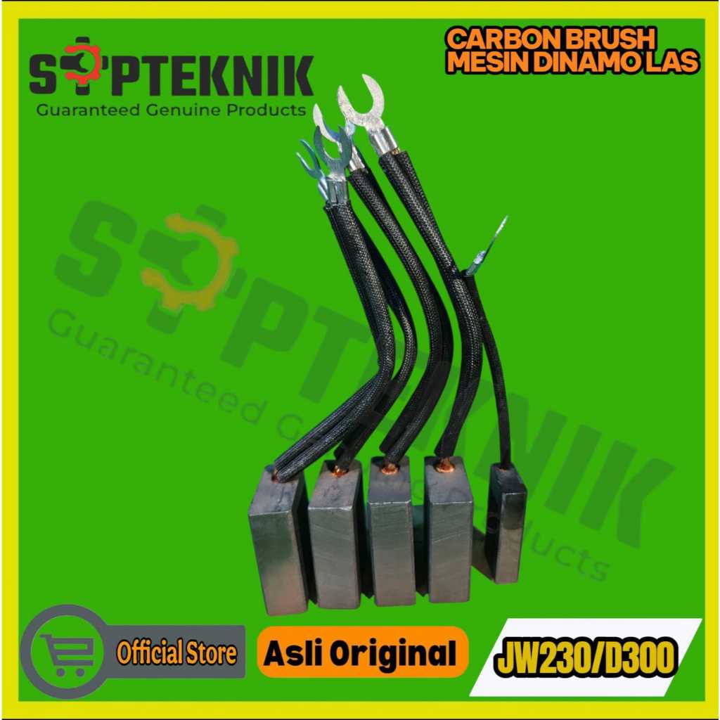 CARBON BRUSH MESIN DINAMO LAS D300/JW230