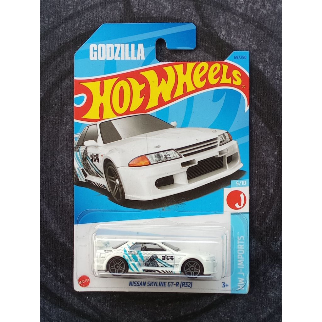 HOT WHEELS GODZILLA NISSAN SKYLINE GT-R [R32]
