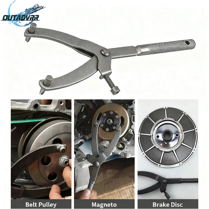 Y-Type Flywheel Wrench Treker CVT - Kunci Perbaikan Tahanan Kopling Motor Matic Roda Gila COD