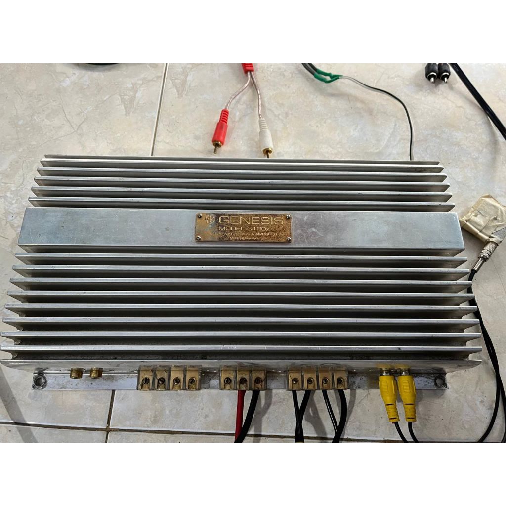 power 4ch dls  - genesis Q100X not helix arc hdt class A