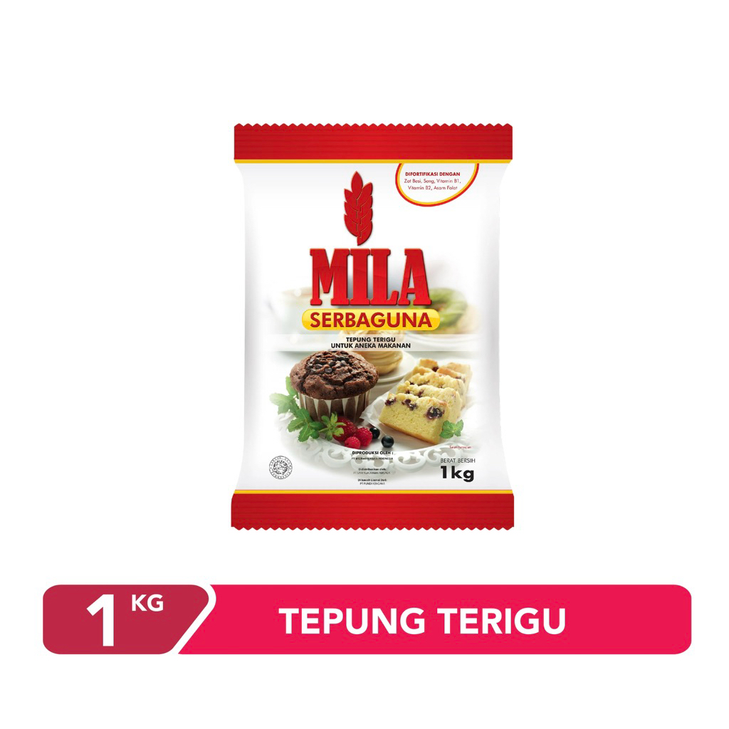 

TEPUNG TERIGU SERBAGUNA MILA 1 kg