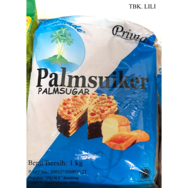 Prima Palm Suiker 1kg | Prima Palm Sugar