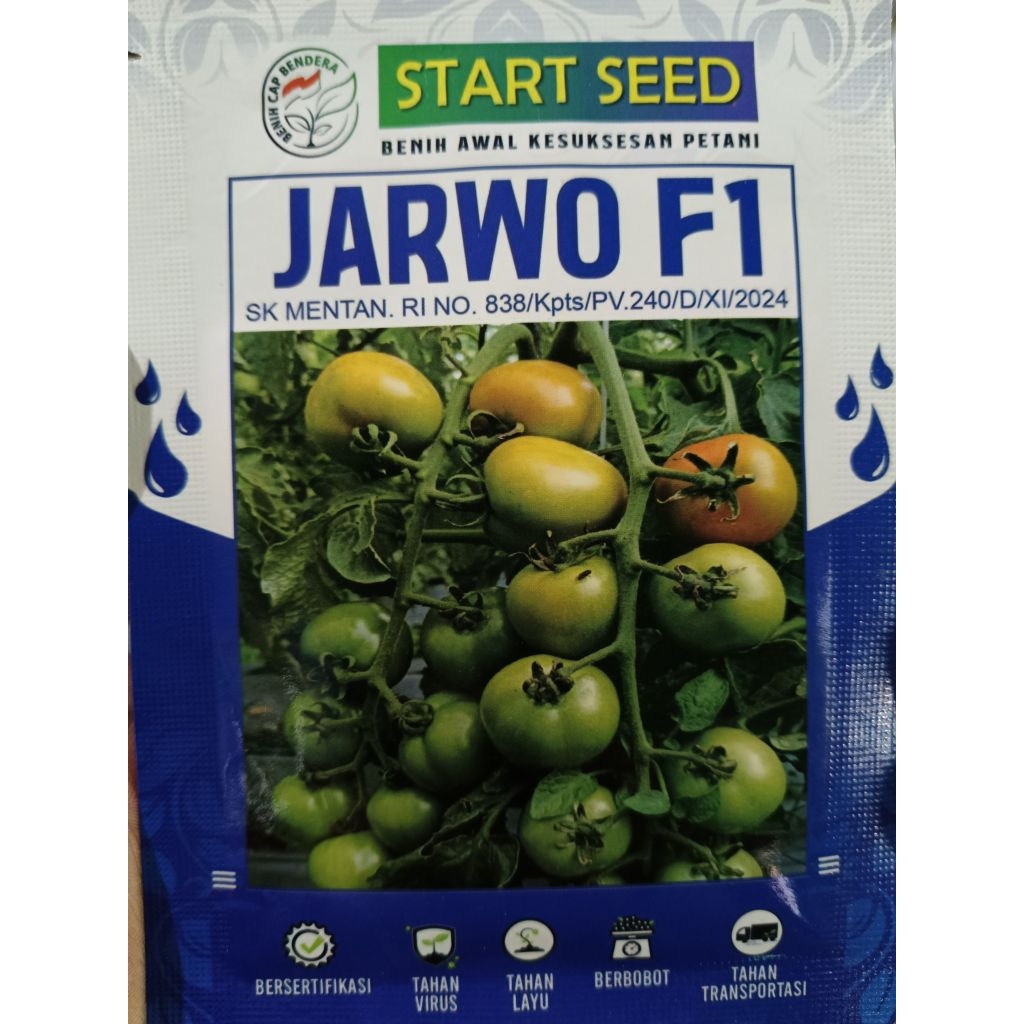 Benih Tomat Hibrida JARWO F1 Star Seed 5 Gr