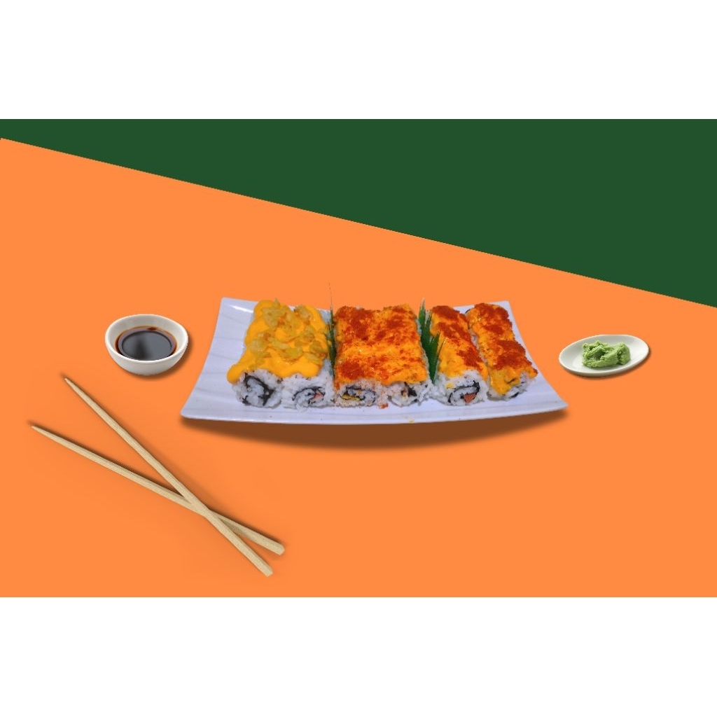 

Sushi Ayomura Platter || Sushi Platter || sushi || isi 24 pcs