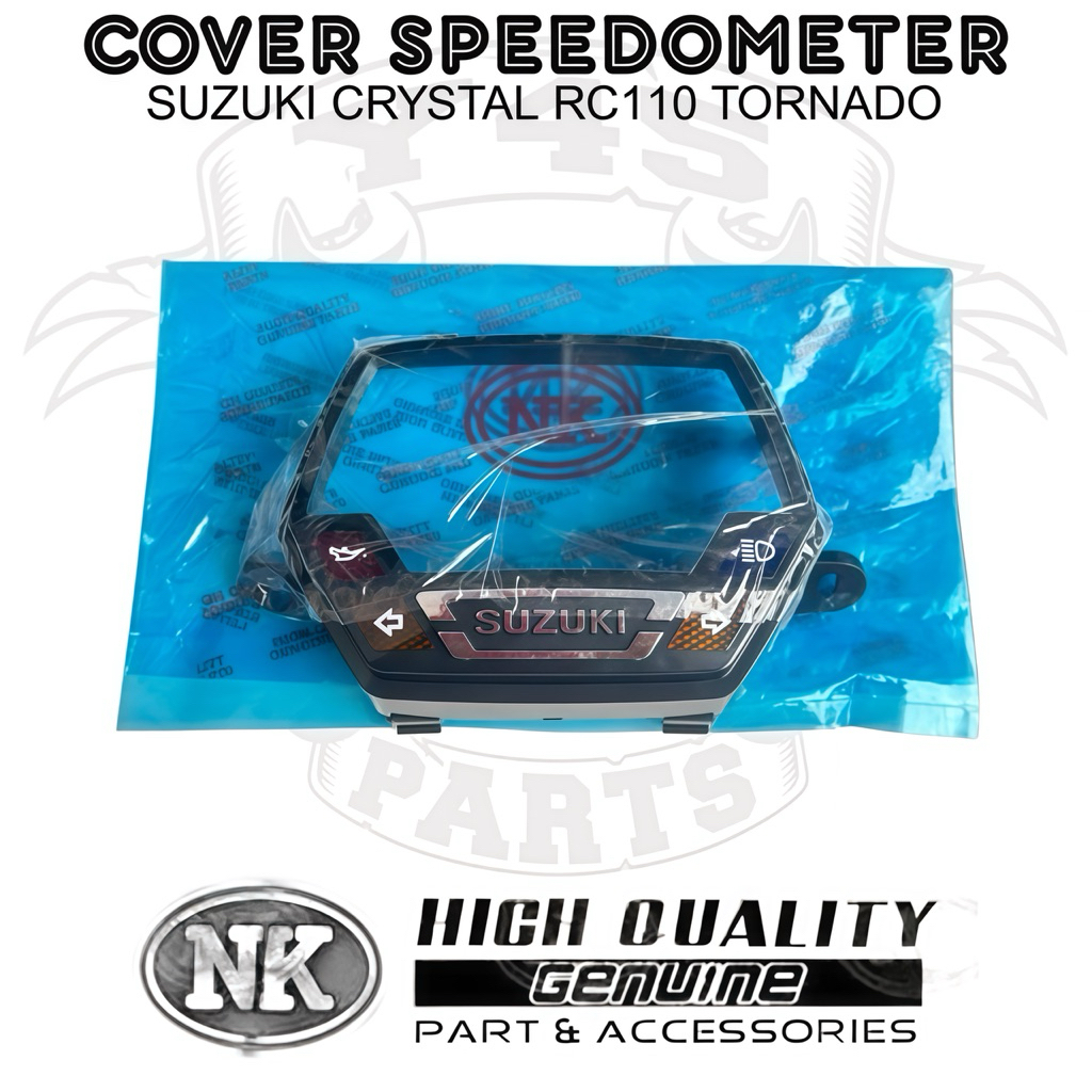 MIKA SPEEDOMETER COVER SPEDO SUZUKI CRYSTAL RC 110 TORNADO NK MADE IN MALAYSIA
