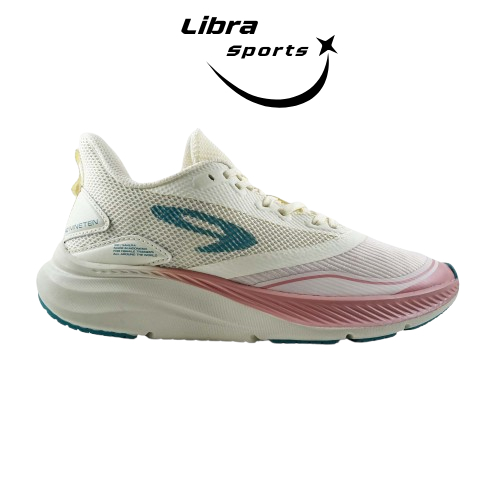 910 Nineten Sepatu Lari Women SAKURA - PUTIH/PINK