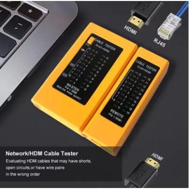 LAN RJ45 & HDMI CABLE TESTER / KABEL TESTER HDMI