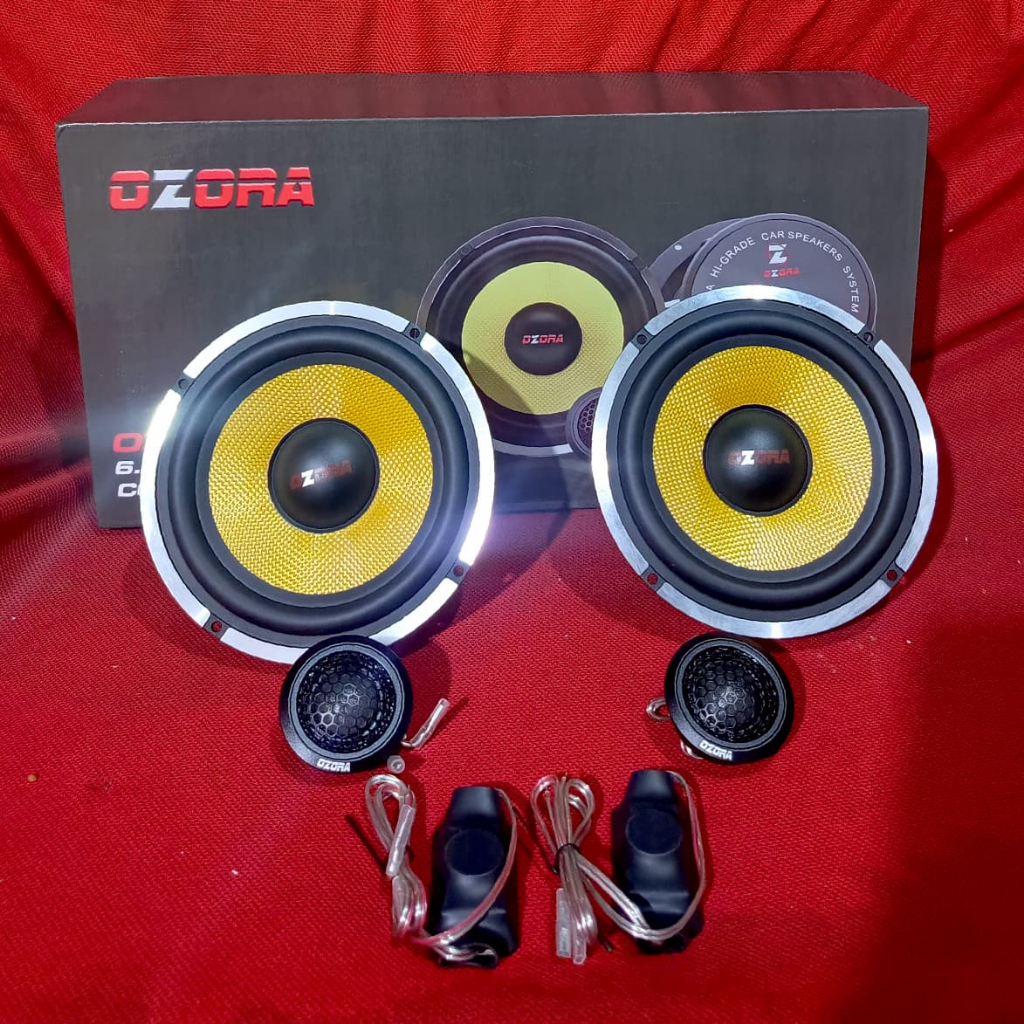 Speaker Split Ozora OZ-22 | Suara Jernih & Detail, Cocok Untuk SQ