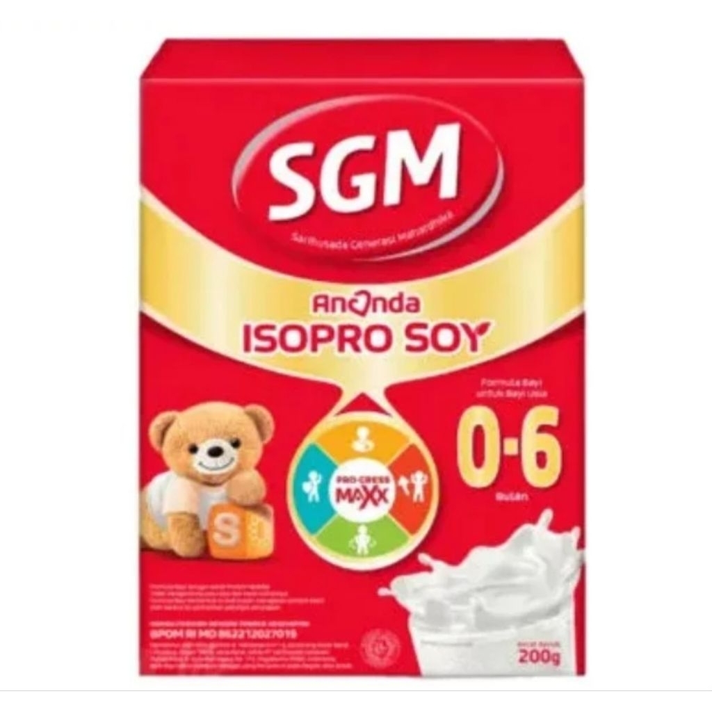 SGM Ananda Isopro Soy 0-6 Bulan 200 gr