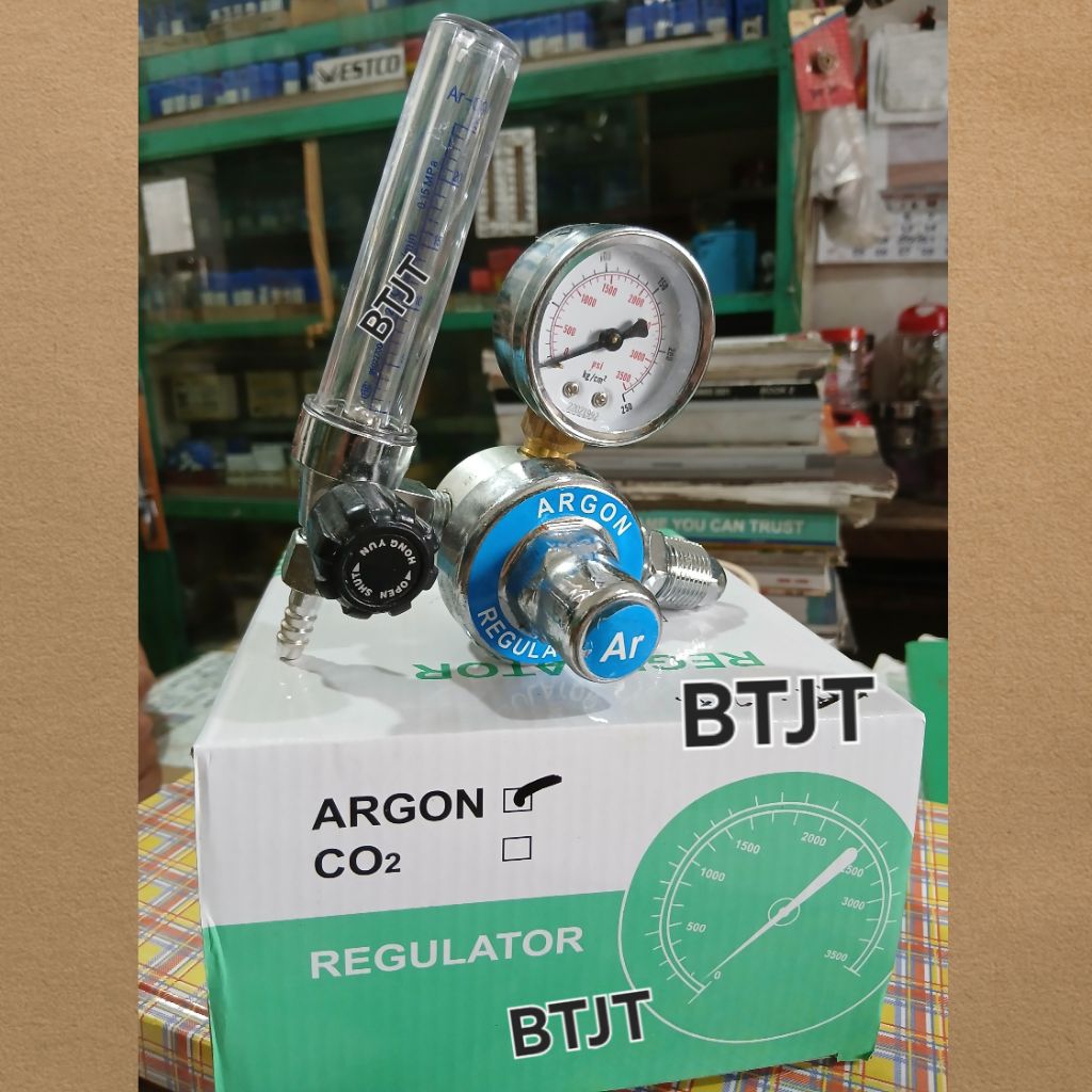 ARGON REGULATOR LAS ARGON UNTUK TABUNG GAS ARGON