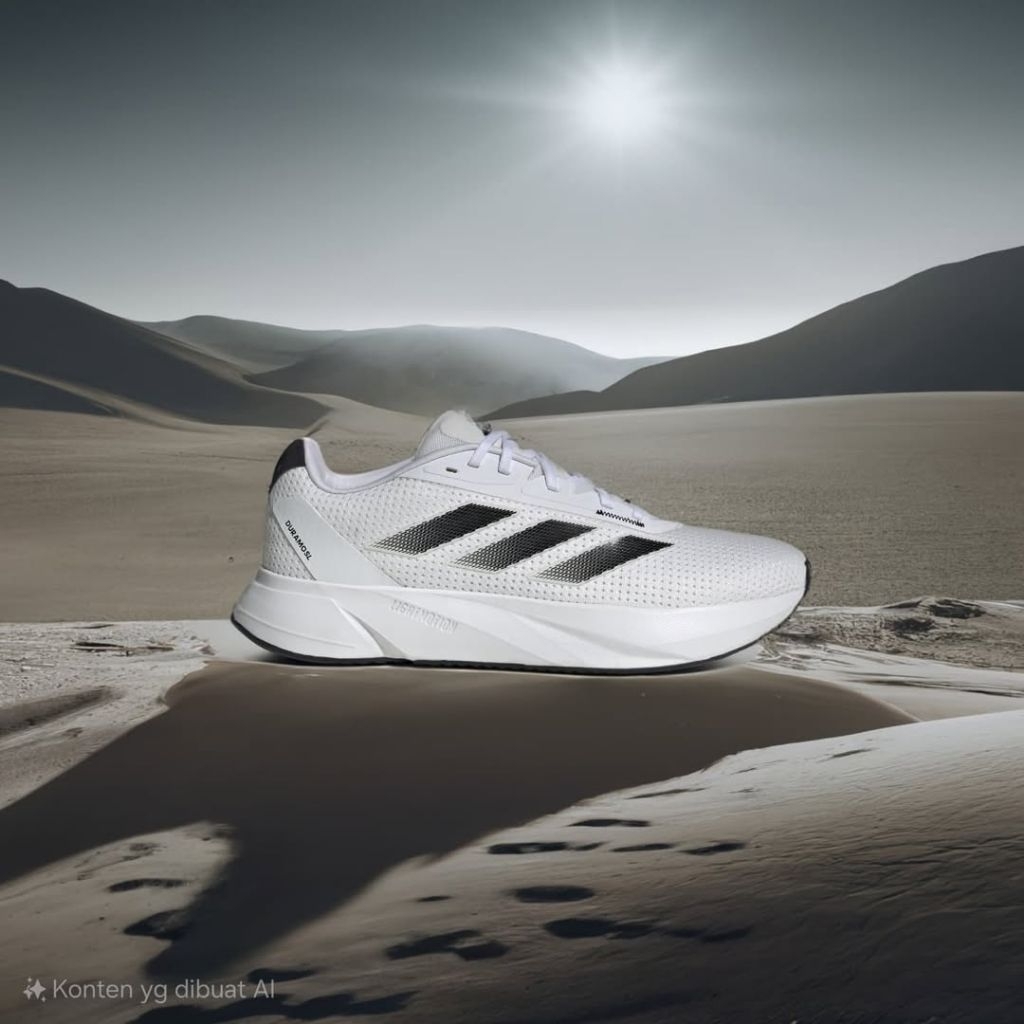 Sepatu lari pria DURAMO SL M white black