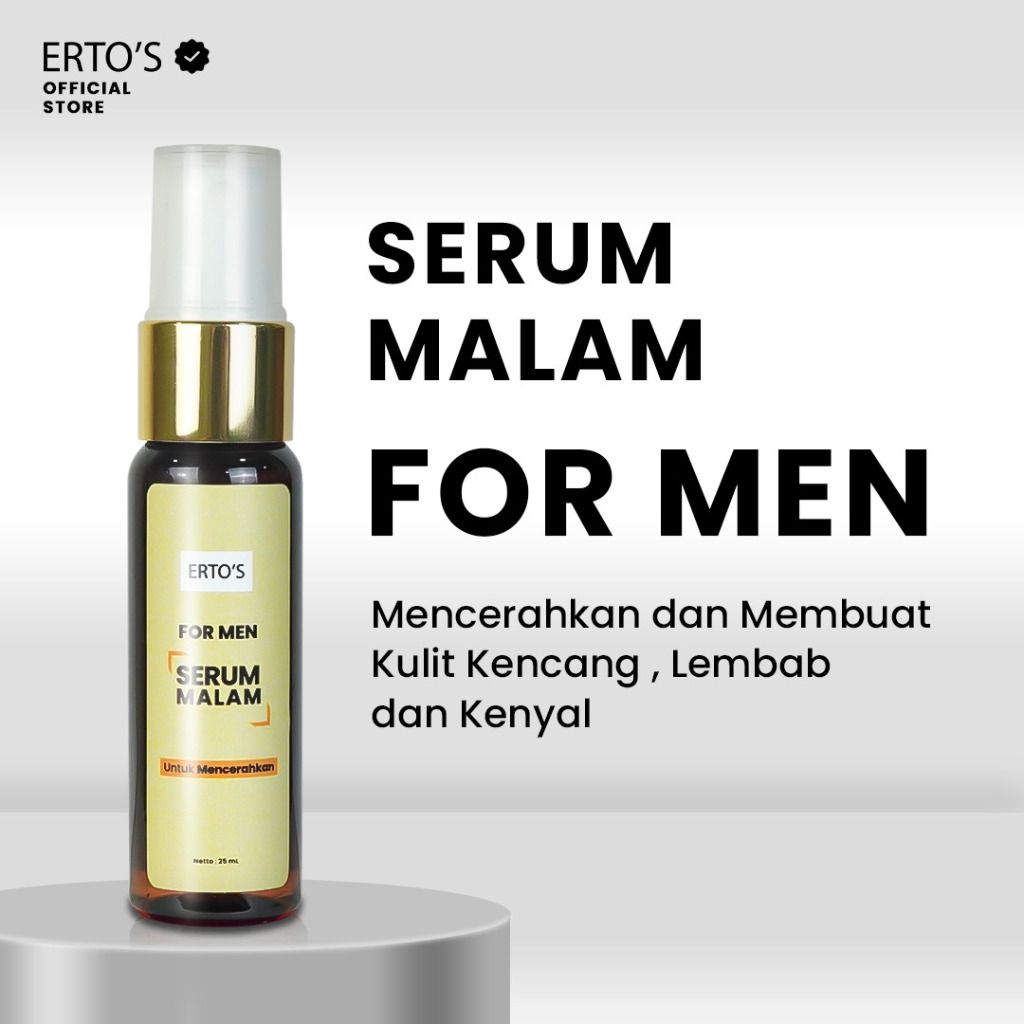 Ertos For Men Serum Malam