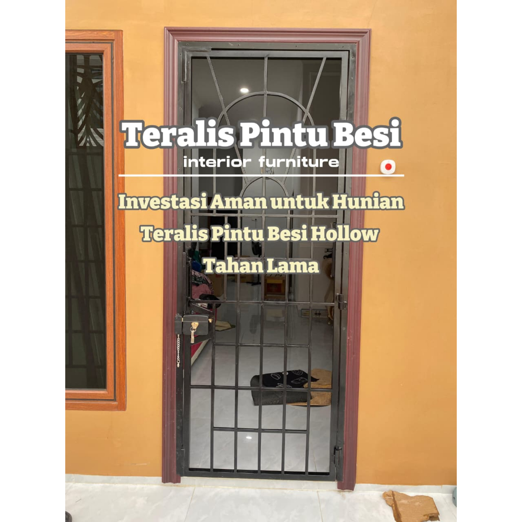 TERALIS PINTU BESI HOLLOW/TERALIS PINTU KUNCI GANDA/TERALIS CUSTOM