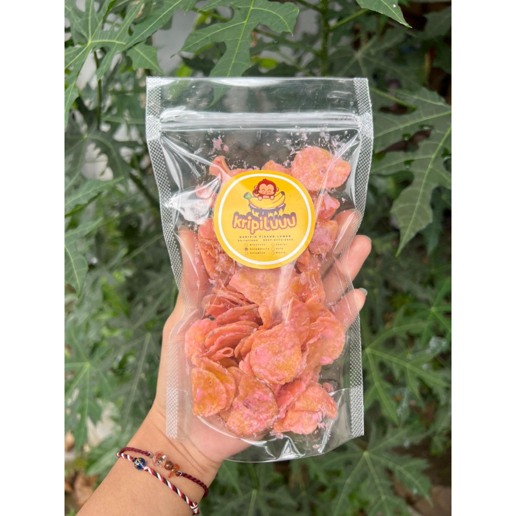 

Keripik Pisang Lumer Strawberry