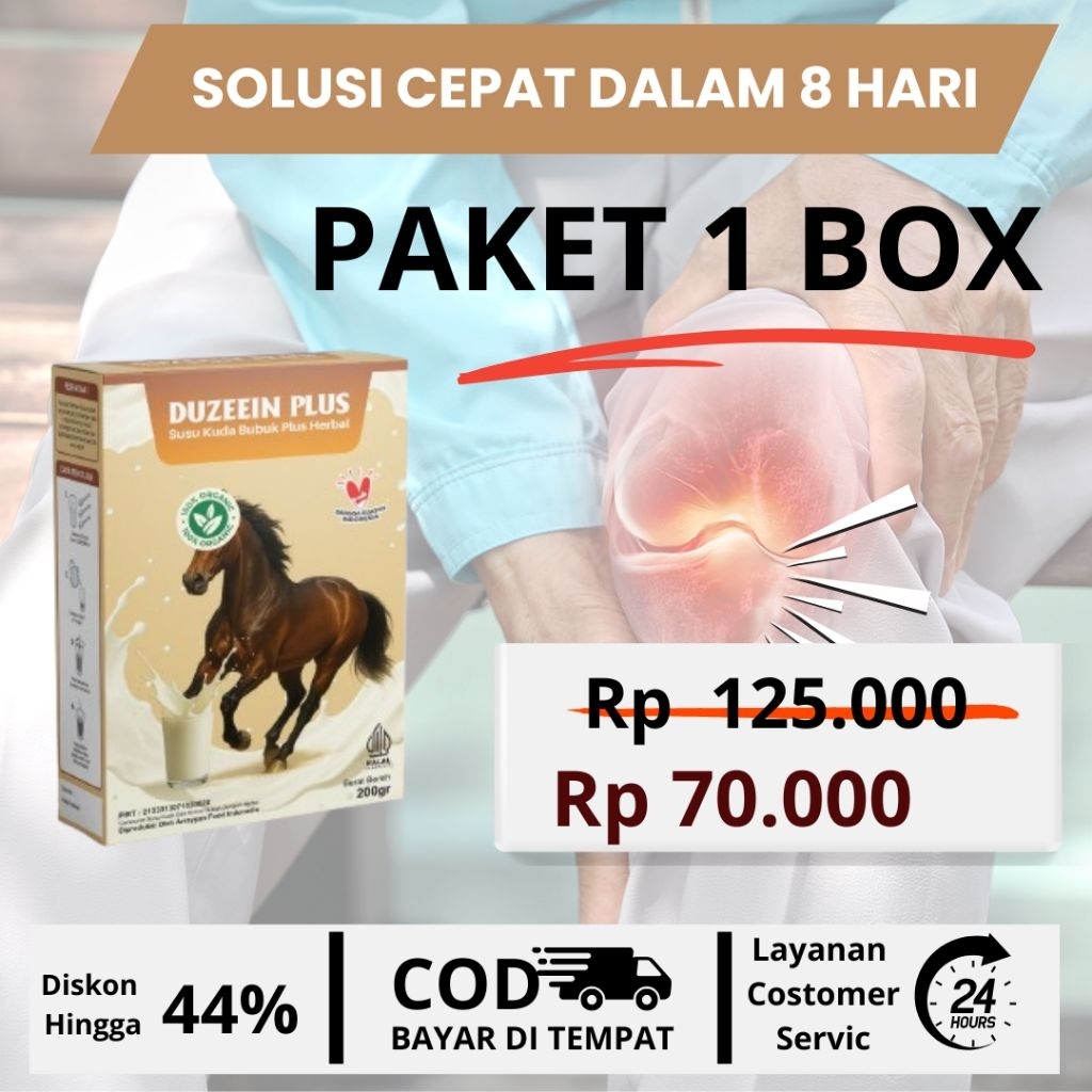 DUZEEINPLUS Susu Kuda Asli Sumbawa 200 Gram