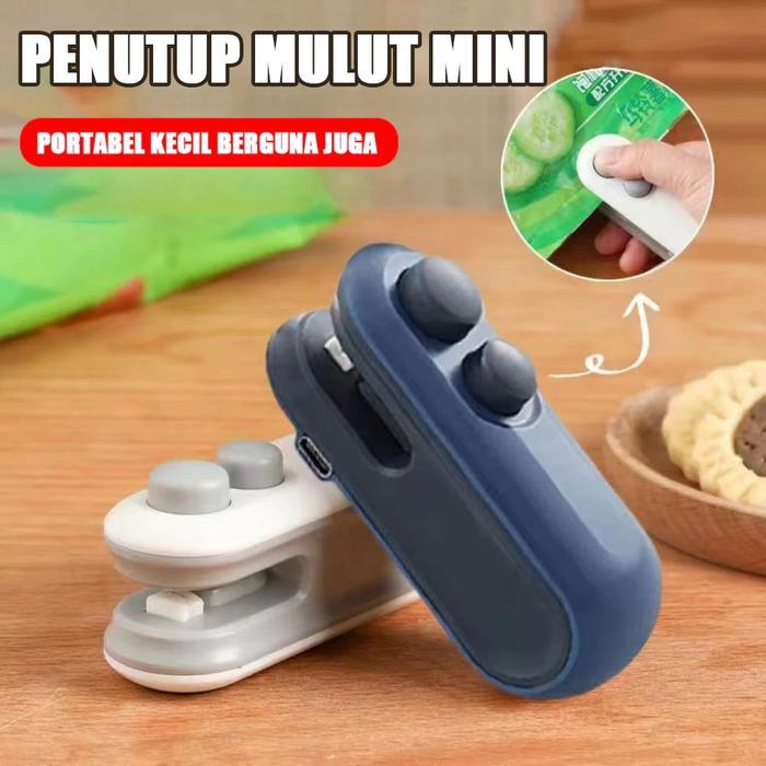 Sealer Mini Perekat Plastik Sealer Mini Plastik Hand Sealer Perekat Plastik Putih