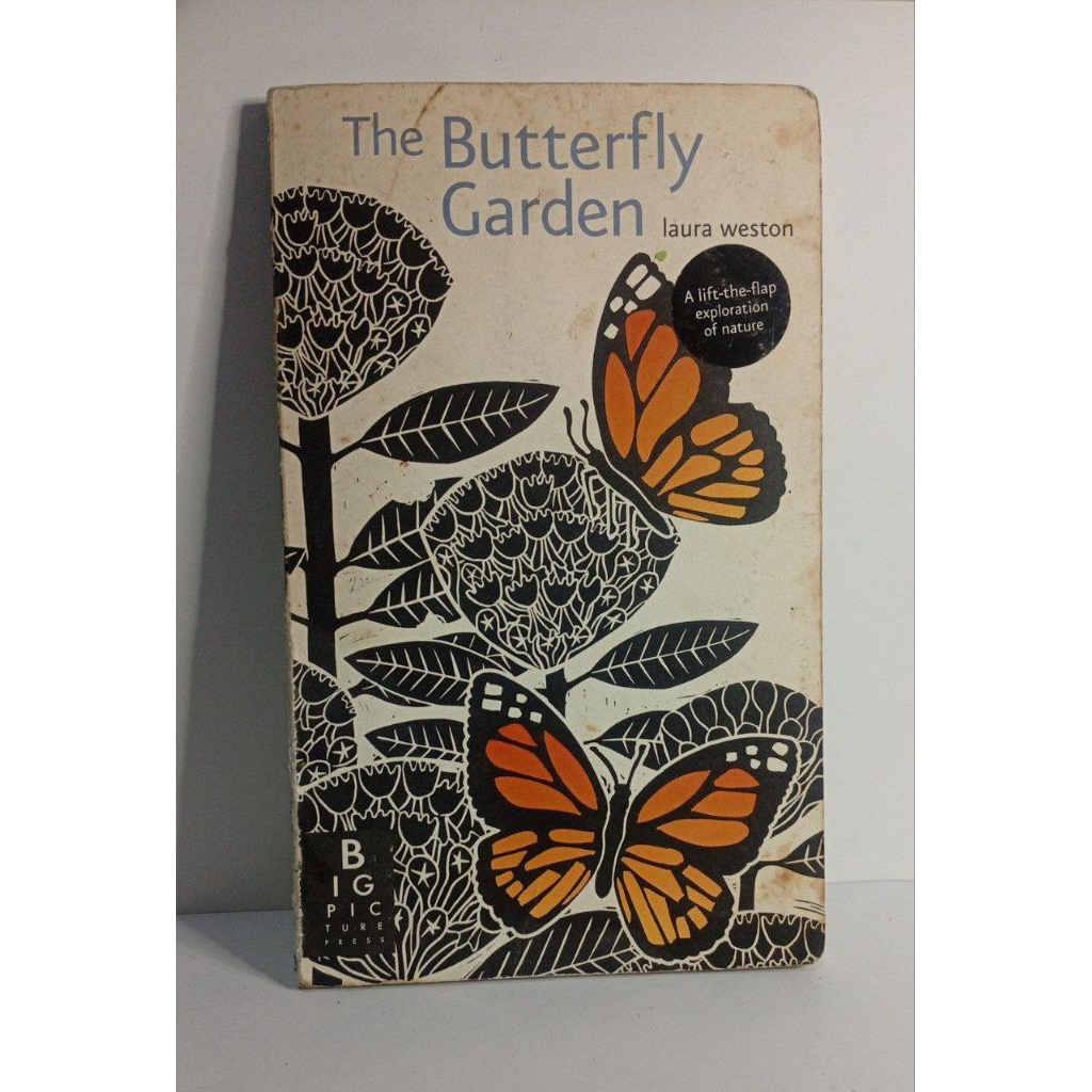 (PRELOVED BUKU ANAK) Boardbook the butterfly garden