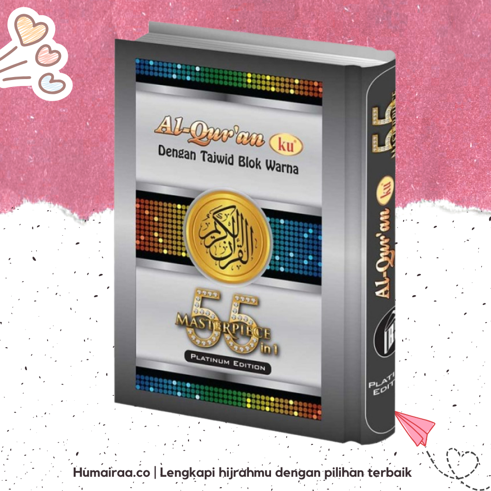 AL QURAN Al Quranku masterpiece 55 in 1 (21 x 29 cm) TERJEMAH Lestari Books 100% DIJAMIN ORIGINAL al