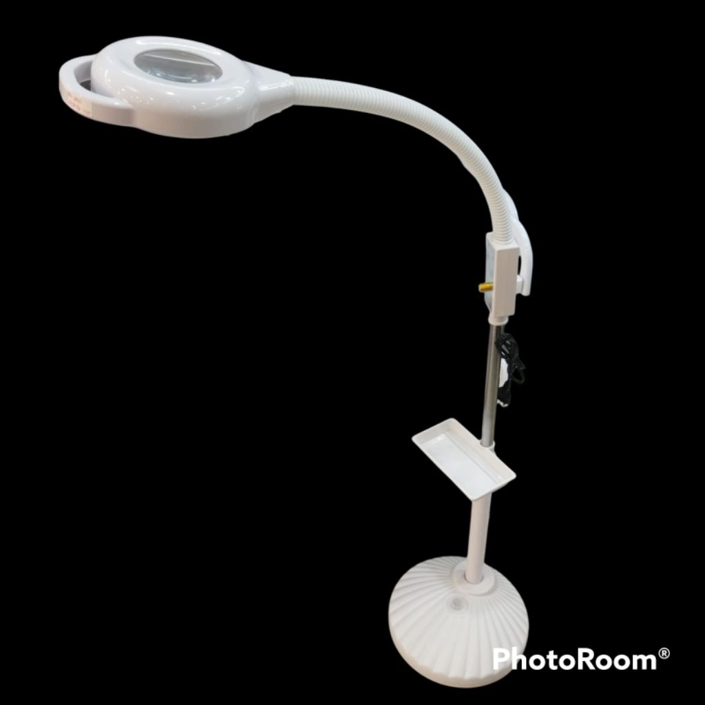 Lampu facial LED kaca pembesar