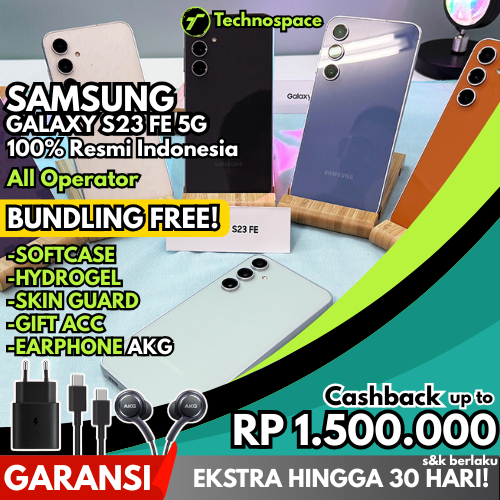 SAMSUNG GALAXY S23 FE 5G 8/256GB & 8/128GB S23+ PLUS SECOND RESMI SEIN INDONESIA