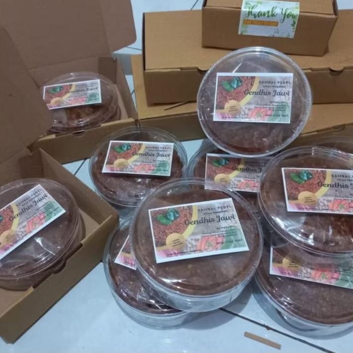 

Sambal pecel kemasan 1kg bumbu pecel sambal kacang khas magetan