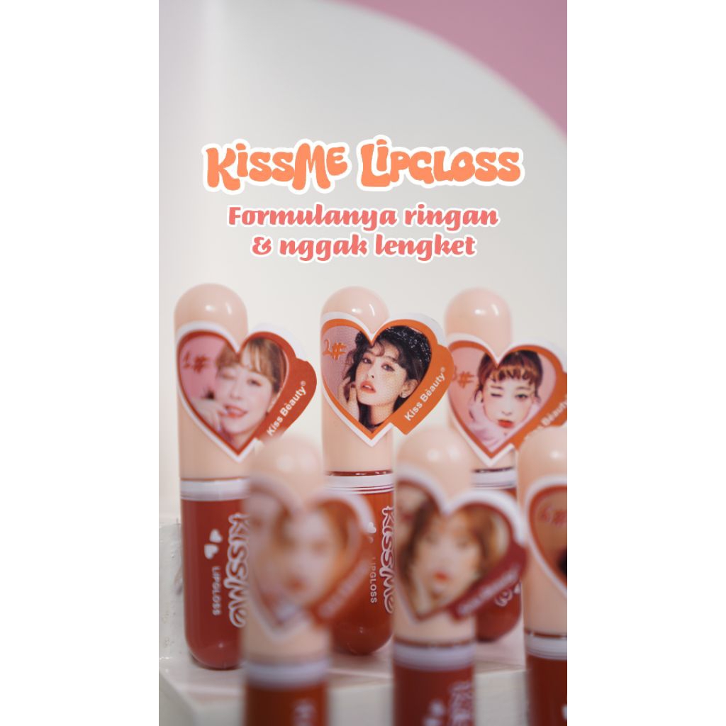 ECER LIPGLOSS KISS BEAUTY KISS ME NUDE LUCU 7880-03