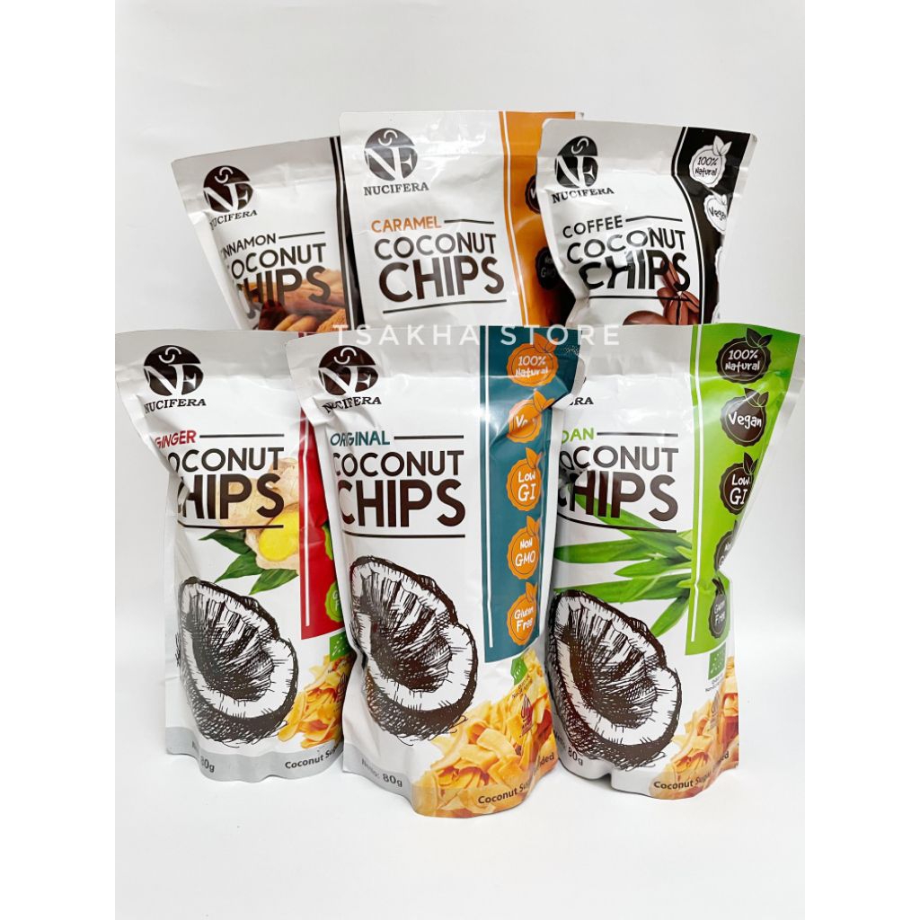 

Nucifera-Coconut Chips|Keripik Kelapa Gluten Free