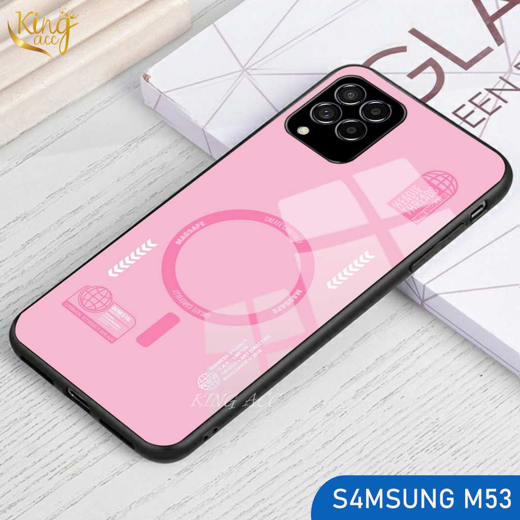Casing Hp Samsung M53 Softcase Glass Glossy Samsung M53 Case Hp Samsung M53 - K75