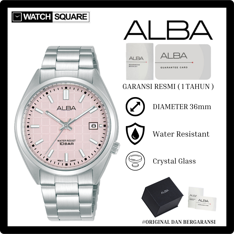 Jam tangan wanita ALBA Active AG8M43X1Gelato Series