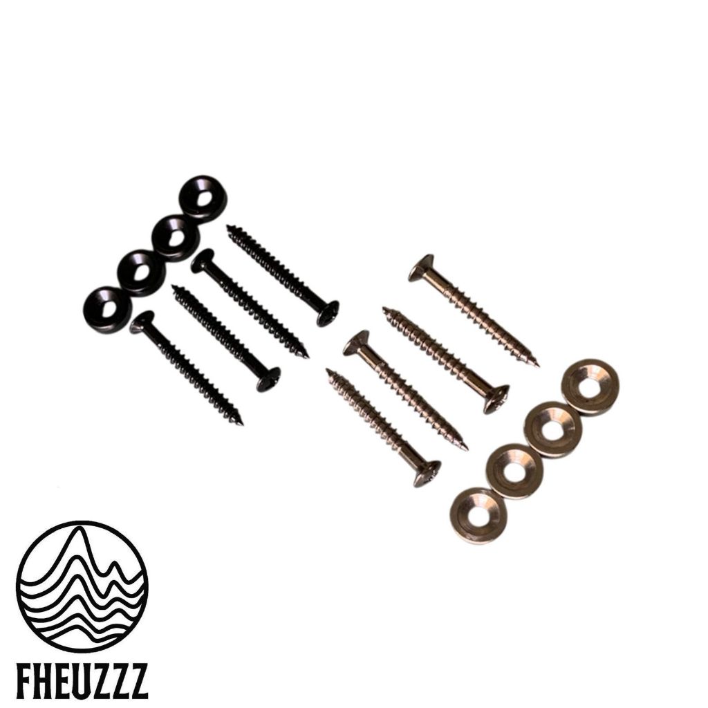 Set Ring + Screw Joint Neck Gitar Bass Elektrik