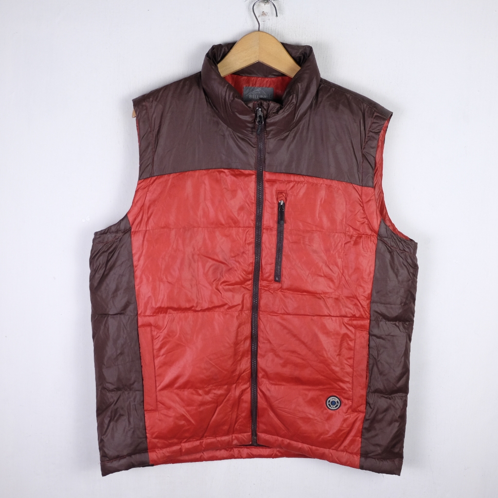ROMPI BELINI GOOSE DOWN PUFFER VEST BULU ANGSA VT72 SIZE L ORIGINAL PRELOVED