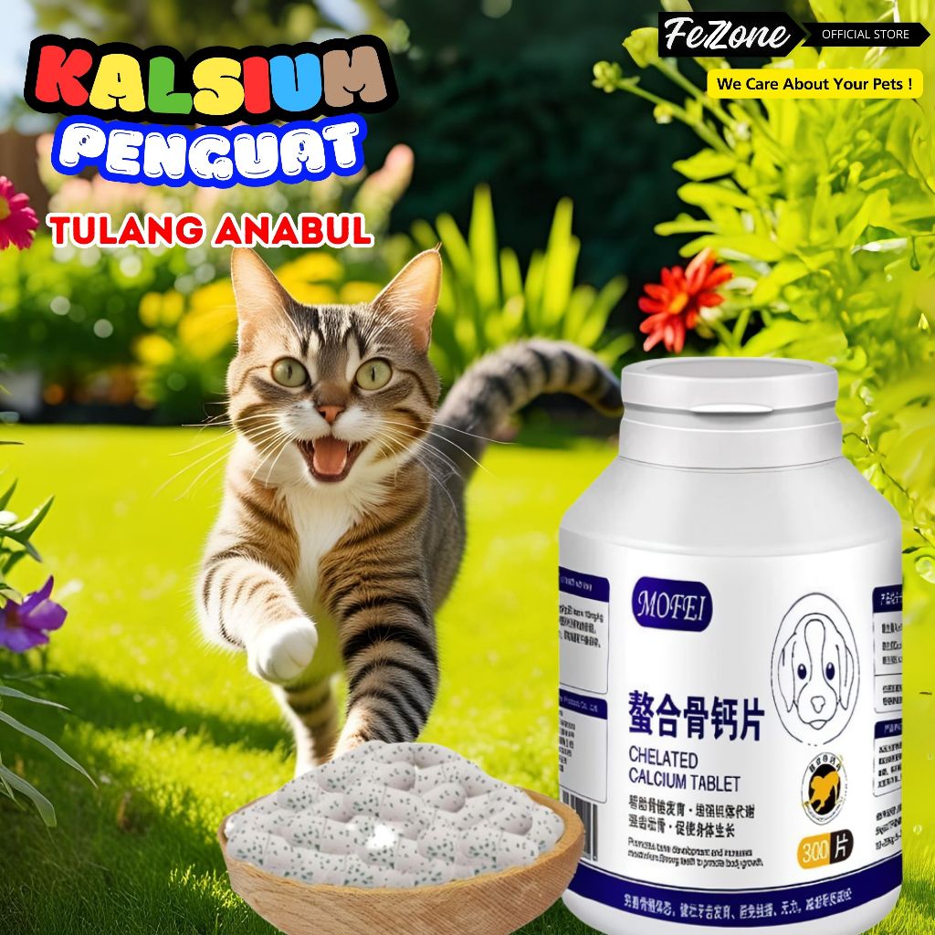 Kalsium Anjing Kondroitin Tulang Besar Kalsium Tablet Kucing Nutrisi Kesehatan Suplemen Kalsium Tula