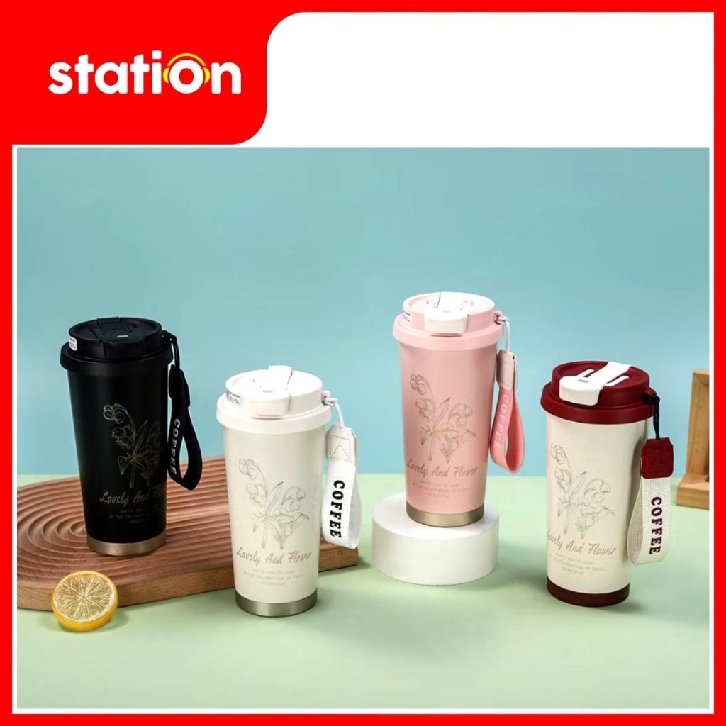 Tumbler Swig Suck HCT8-8193 & Cup HCT-8159 & Flower HCT8-1299