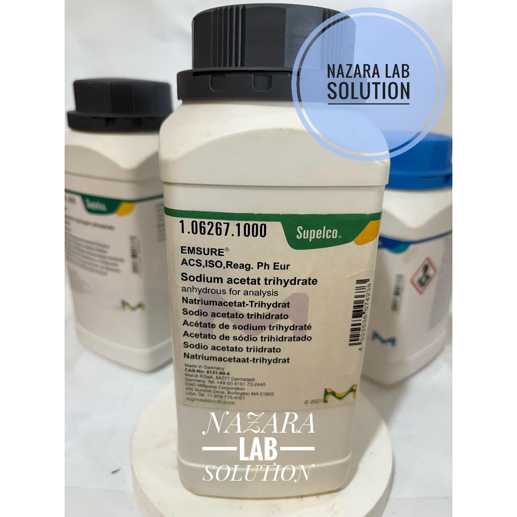 Sodium Acetate Trihydrate Merck 106267 / NATRIUM ASETAT 1KG