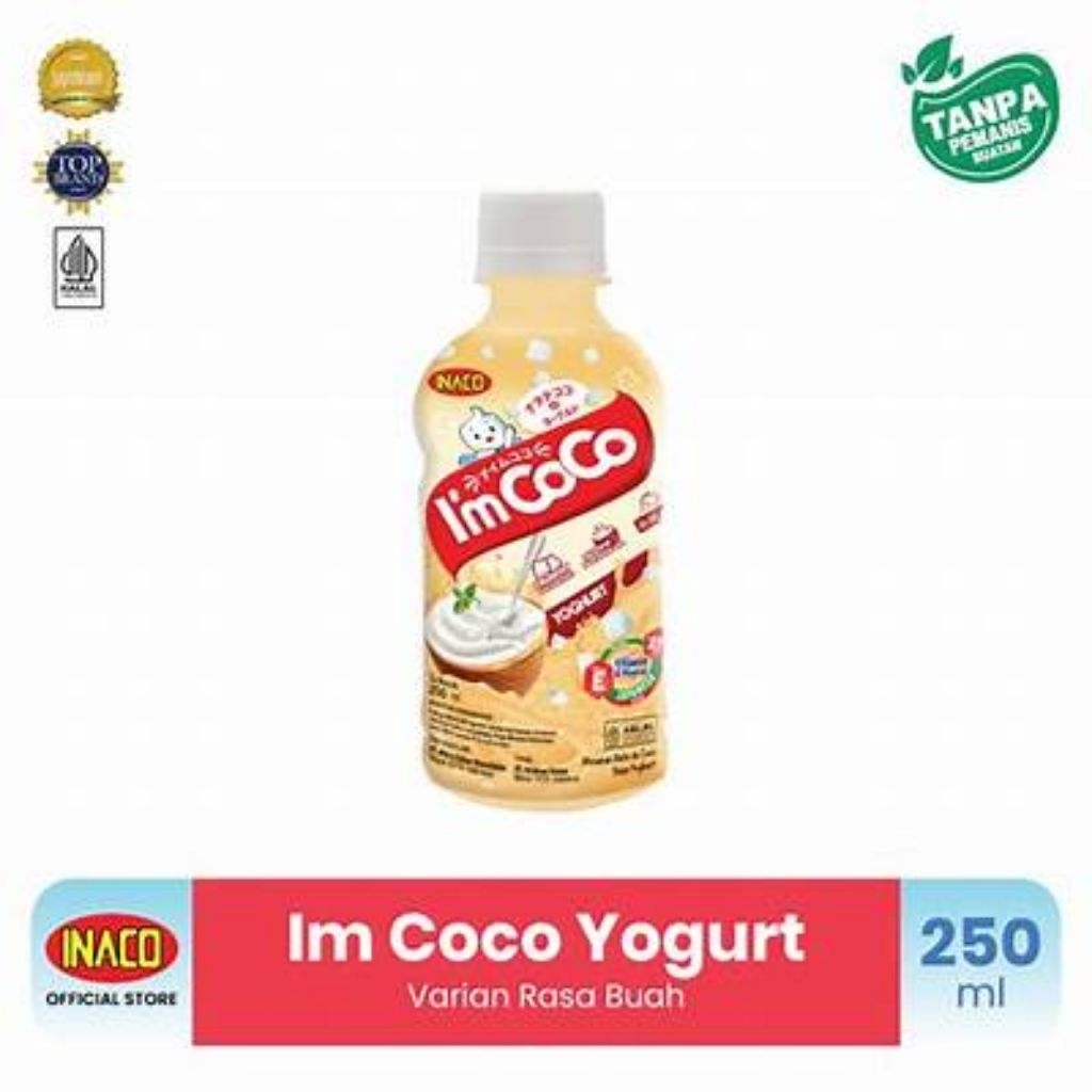 

I'm Coco Yogurt 250ml 1dus isi 12