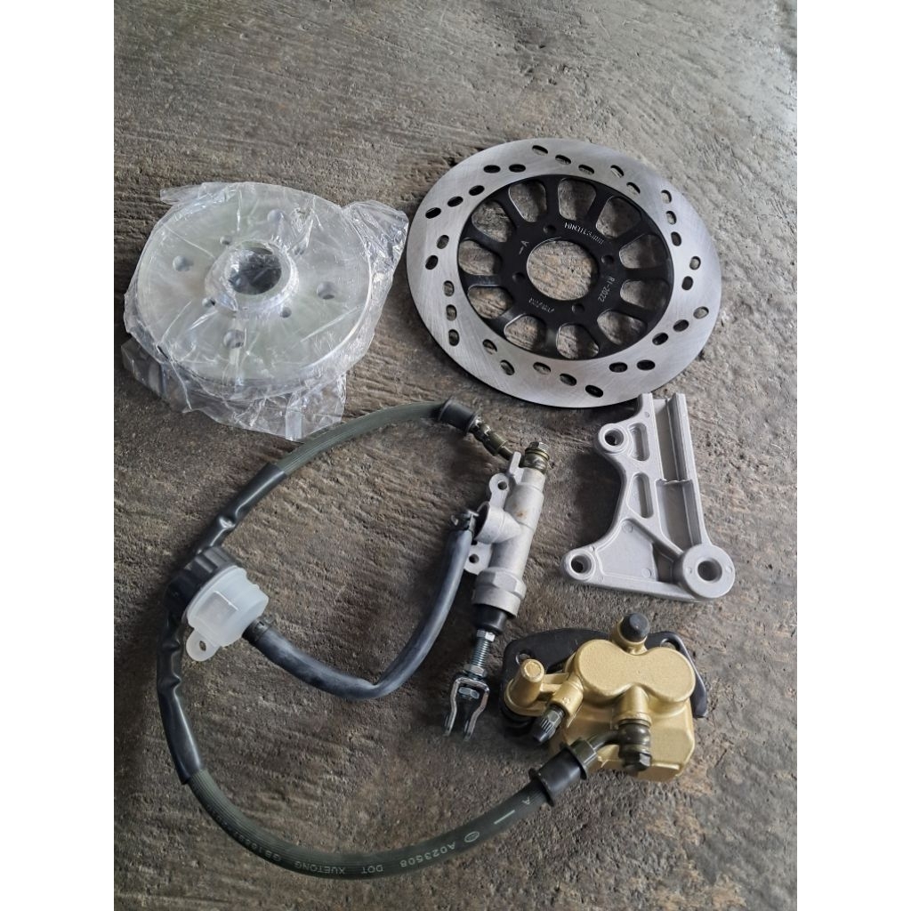 cakram belakang NISIN rx king byson vixion old