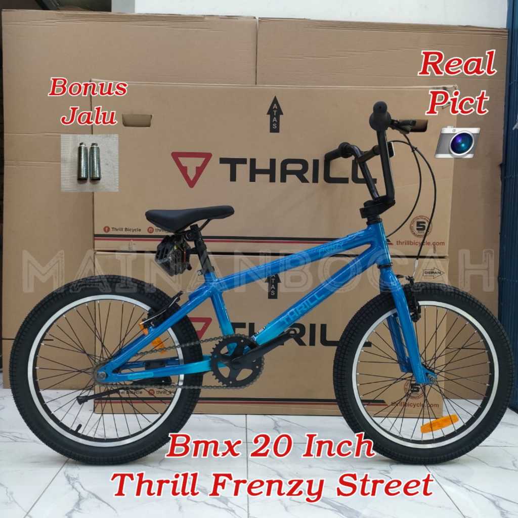 TERMURAH Sepeda Bmx 20 Inch Thrill Frenzy Street 20 Inch Thrill TERBARU