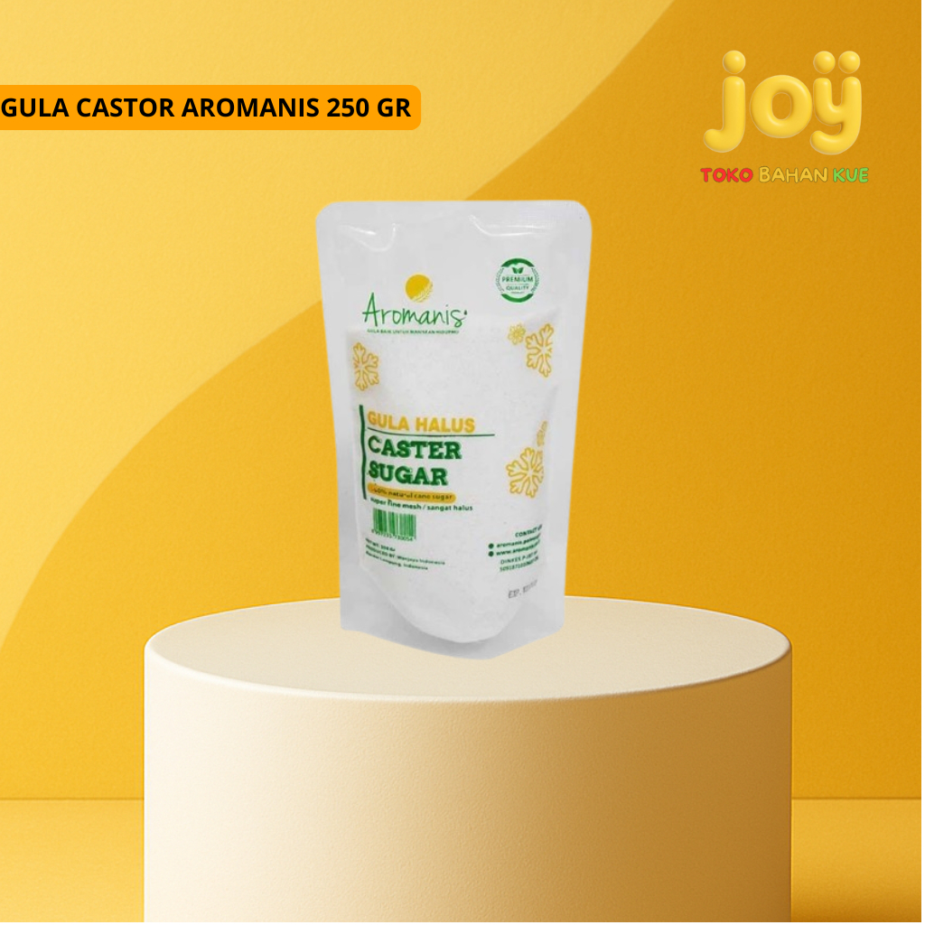 Aromanis Castor Sugar 250gr - Gula Castor-Gula Halus