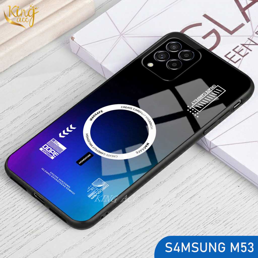 Casing Hp Samsung M53 Softcase Glass Glossy Samsung M53 Case Hp Samsung M53 - K128
