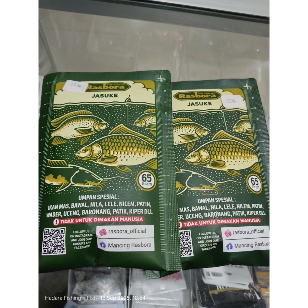 Umpan Rasbora Jasuke Wangi Spesial Amis 65 Gram