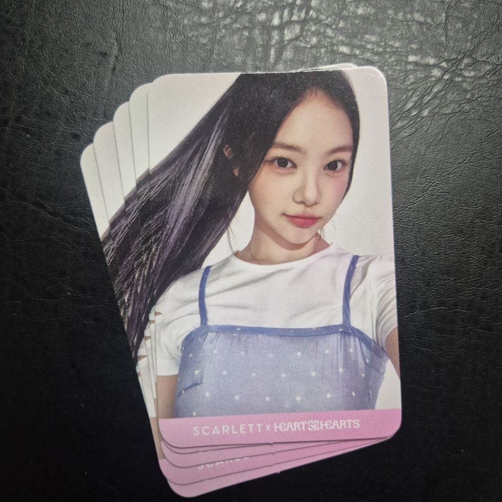 Photocard Ian Hearts2Hearts x Scarlett | Photocard Scarlett x Hearts2Hearts Official | PC Scarlett x