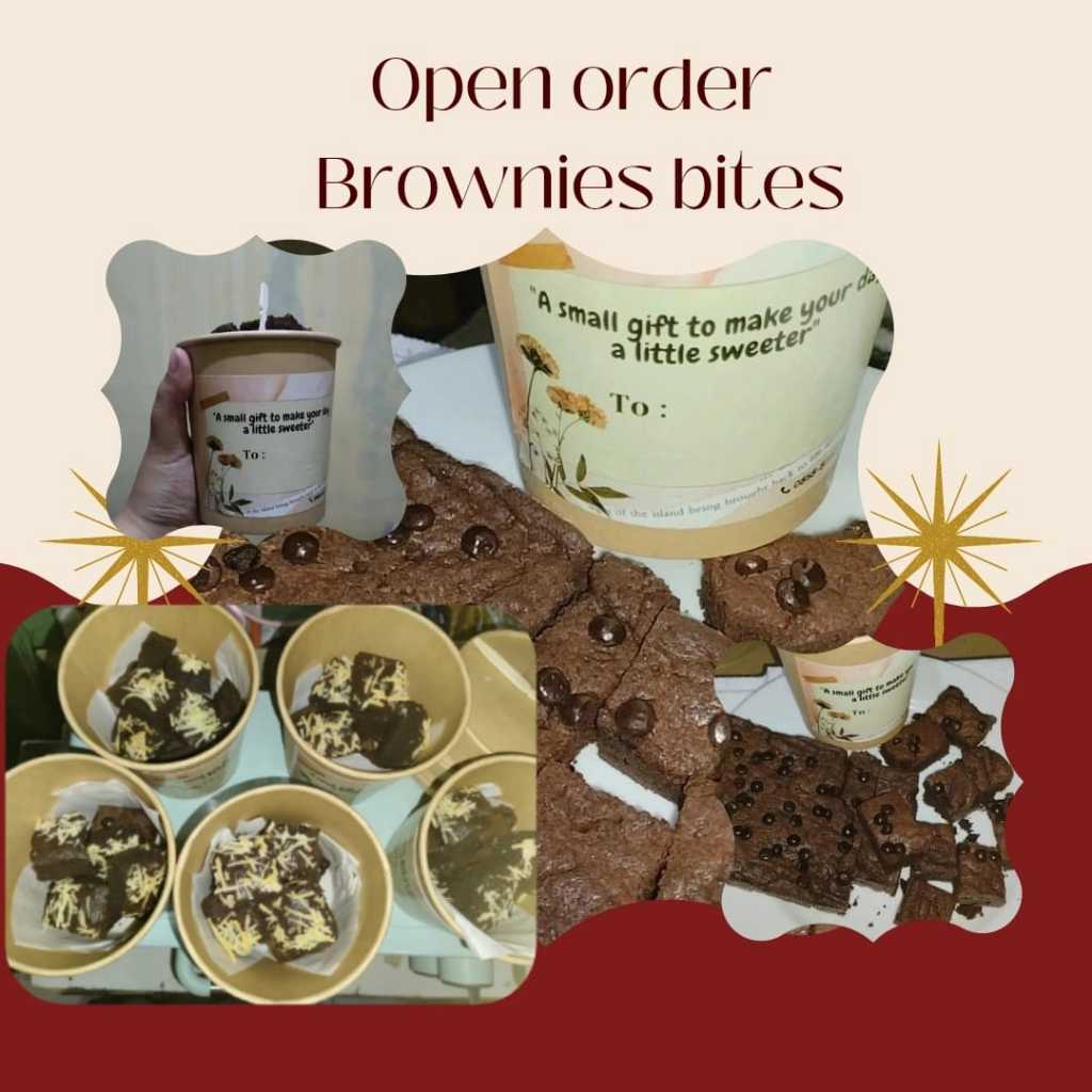 Brownies Cup 16 oz – Fudgy, Lembut, Lumer | Browniebites_cho