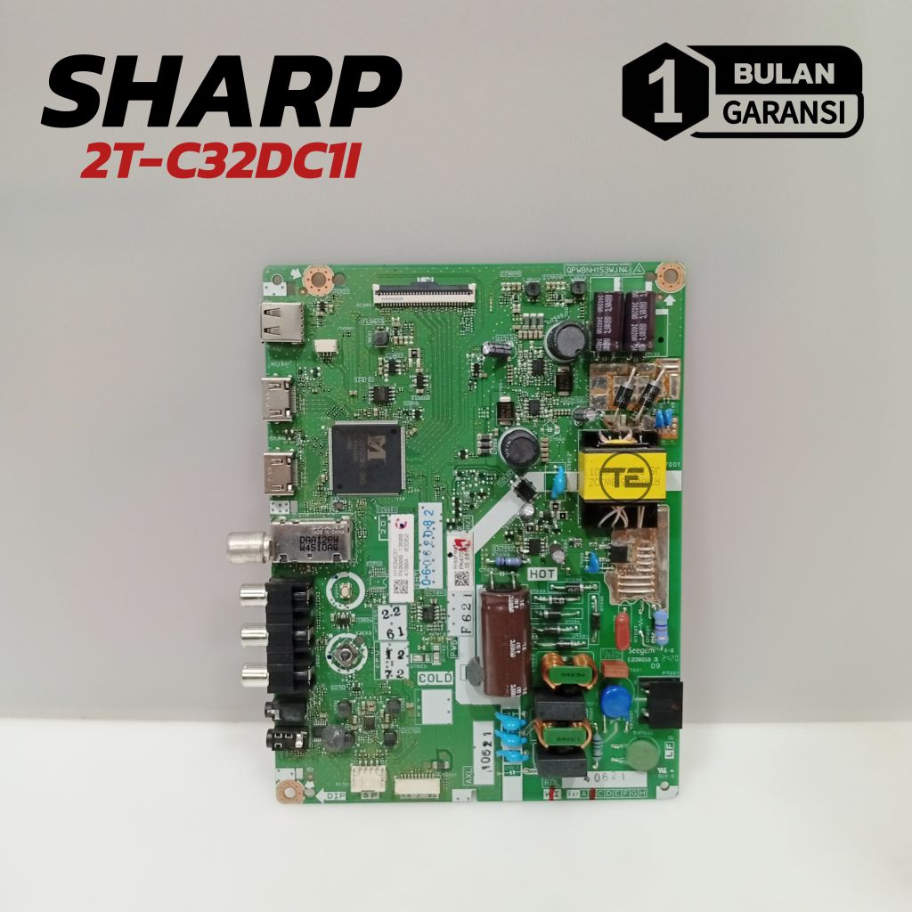 SHARP 2T-C32DC1I MESIN TV LED SHARP 2T C32DC1I MAINBOARD MODUL SHARP