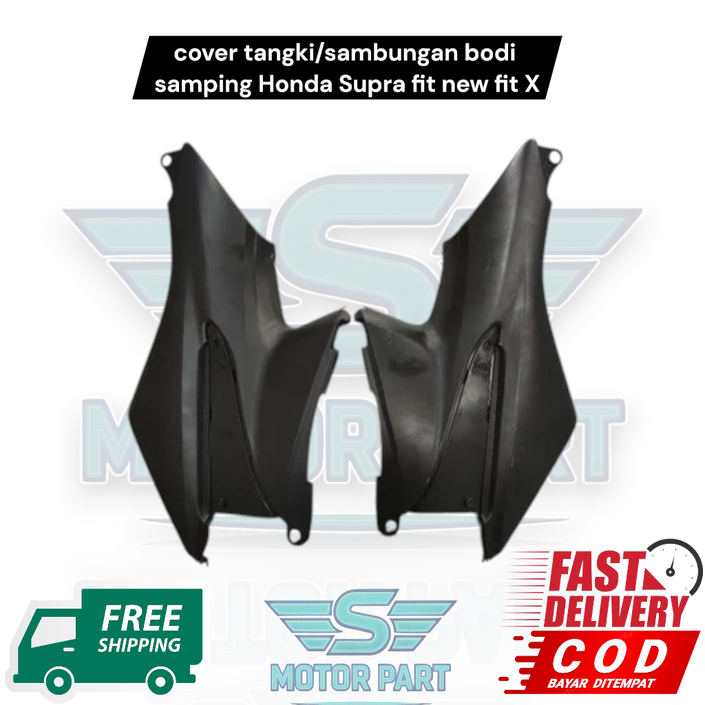 cover tangki/sambungan bodi samping Honda Supra fit new fit X