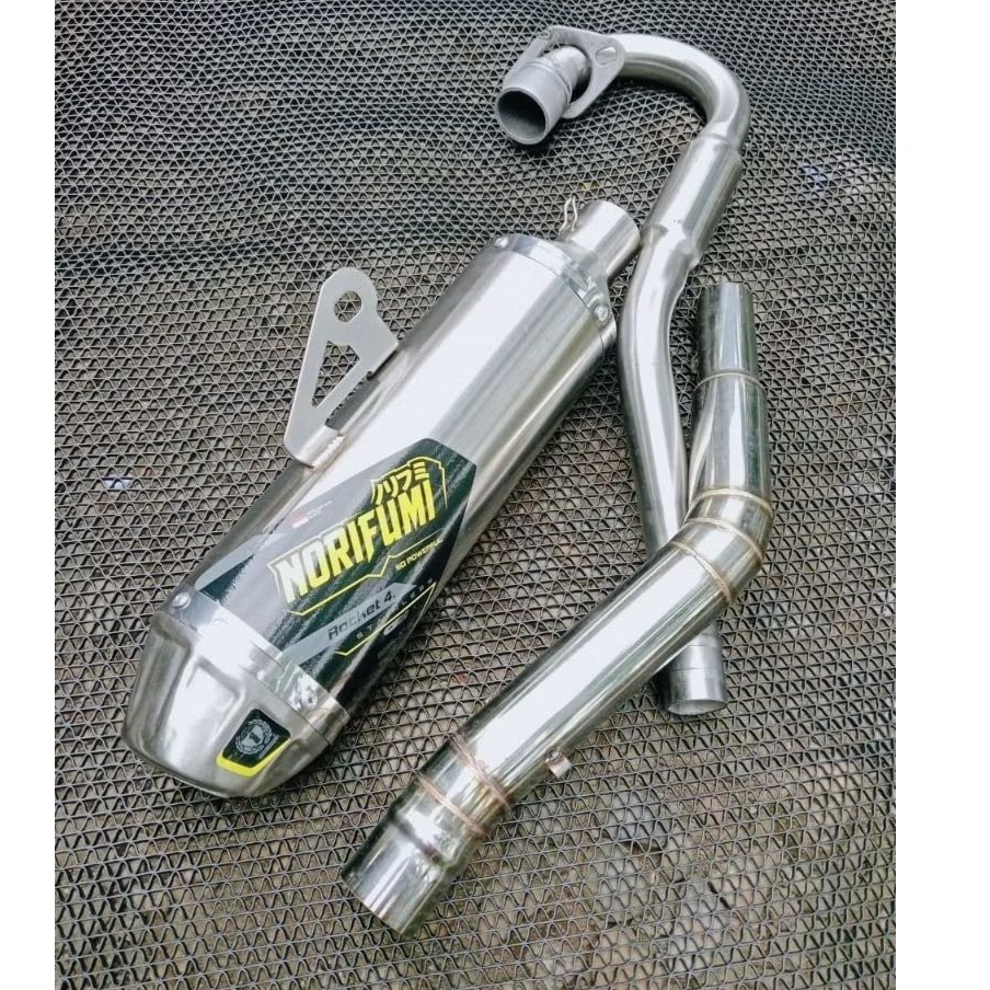 Open Spec canister Norifumi 1set elbow exhaust for motorcycle Klx 150 Crf 150 KSR110/125 pro Msx 110