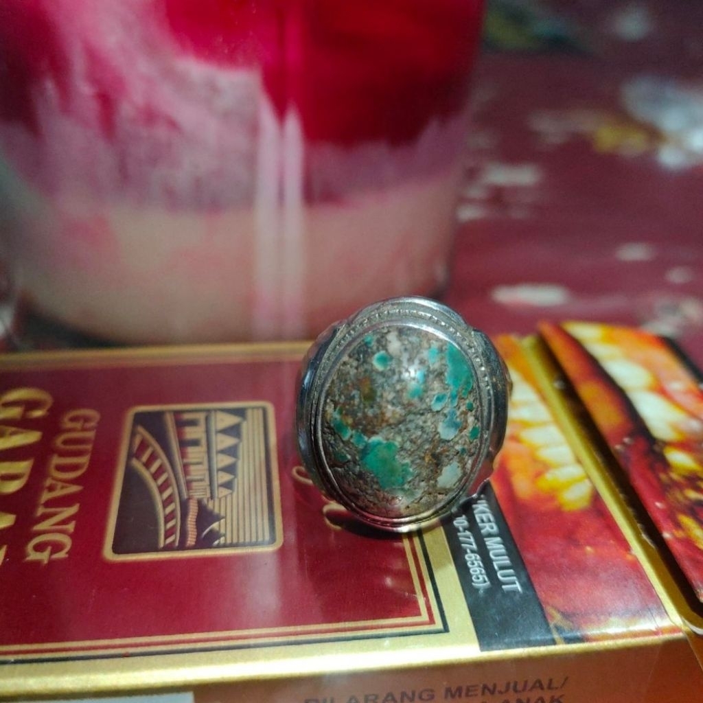 cincin akik pirus antik kuno