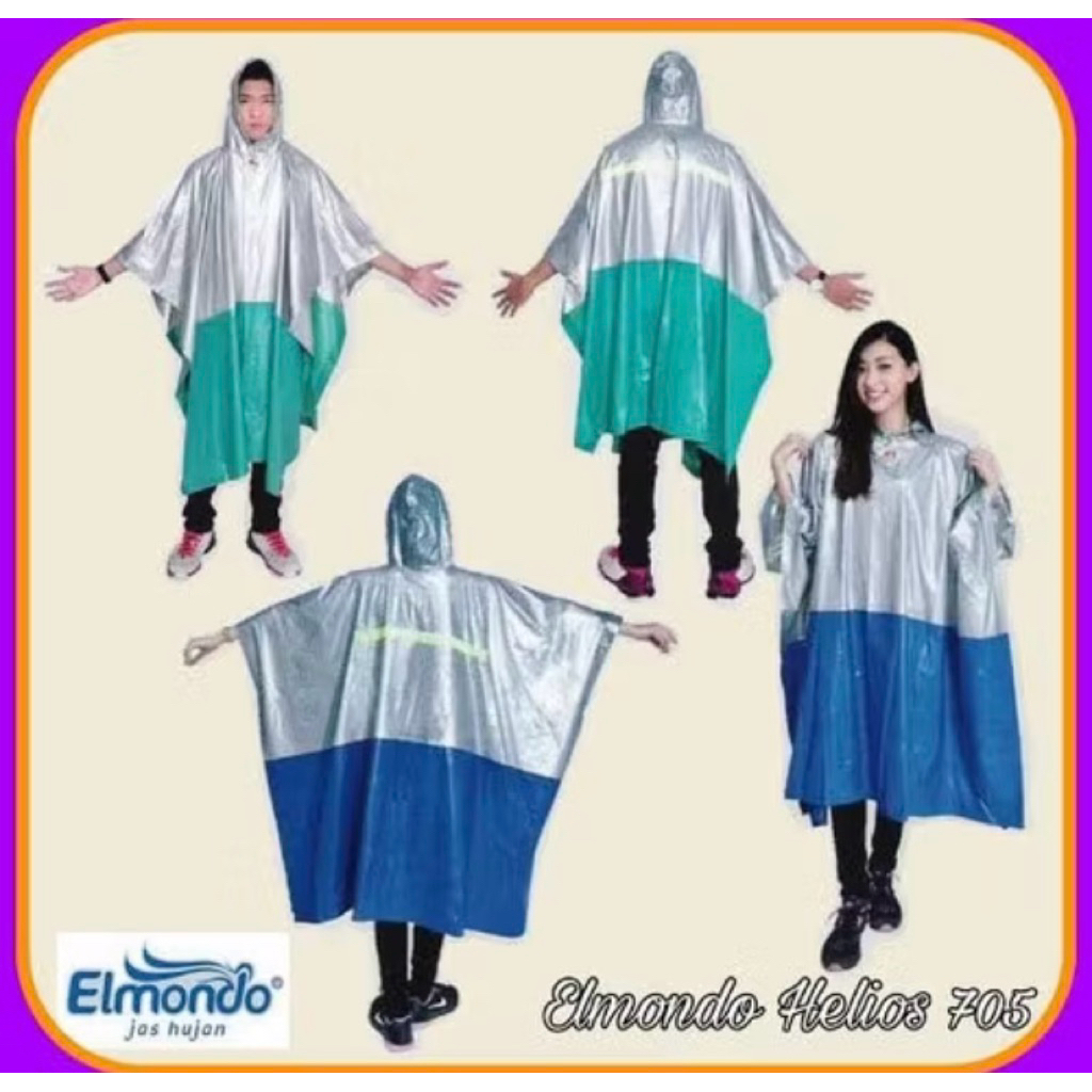 Jas Hujan Ponco Helios Elmondo 705 / Jas Hujan Murah / Mantel Poncho