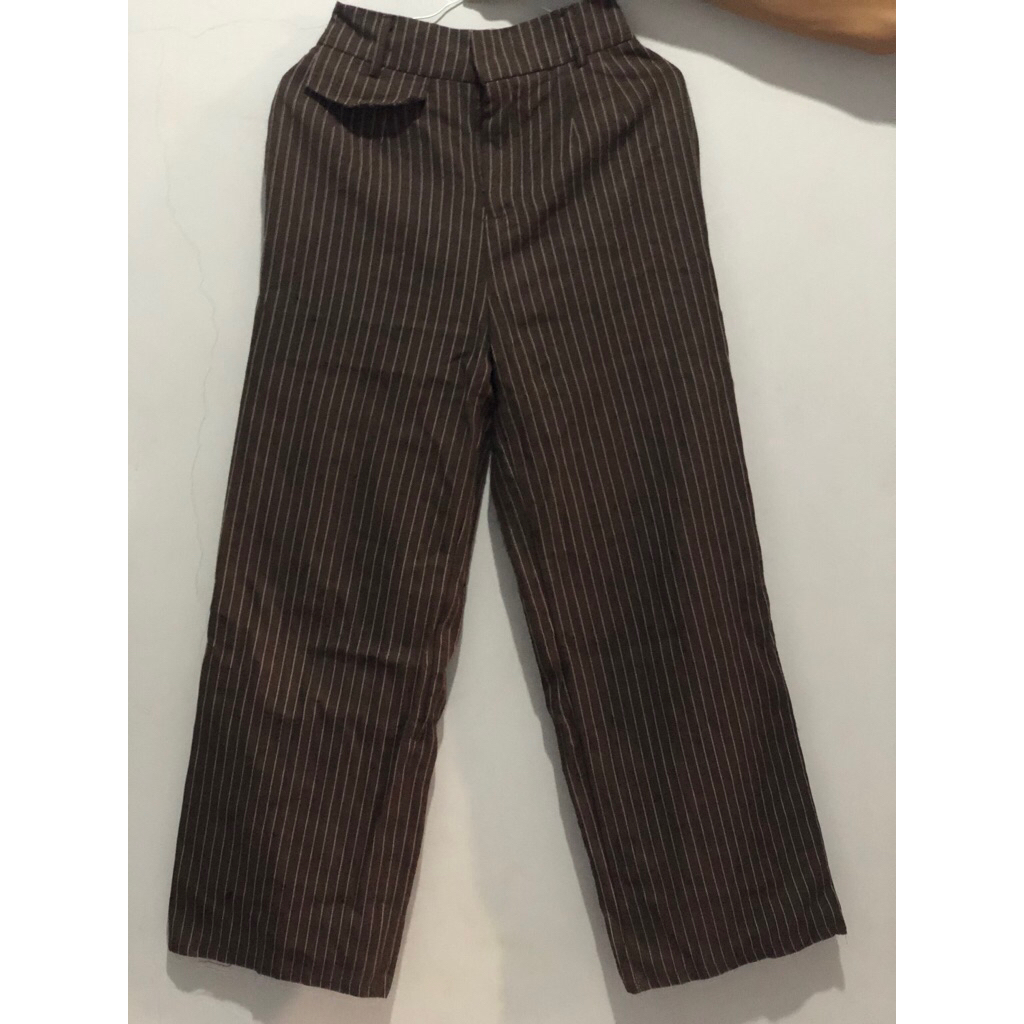 Preloved By Moonella || Celana Oro Pants Stripe