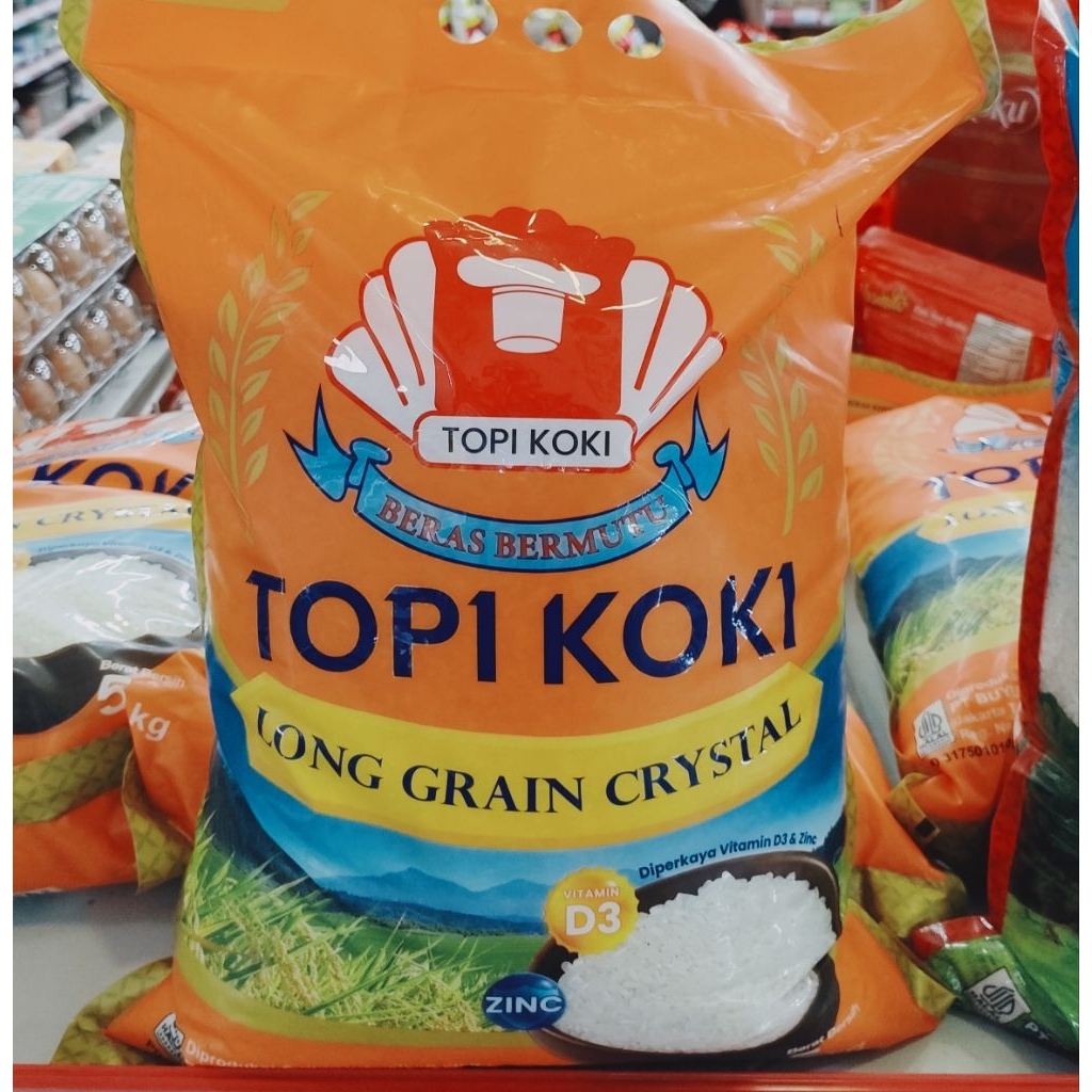 BERAS TOPI KOKI 5KG