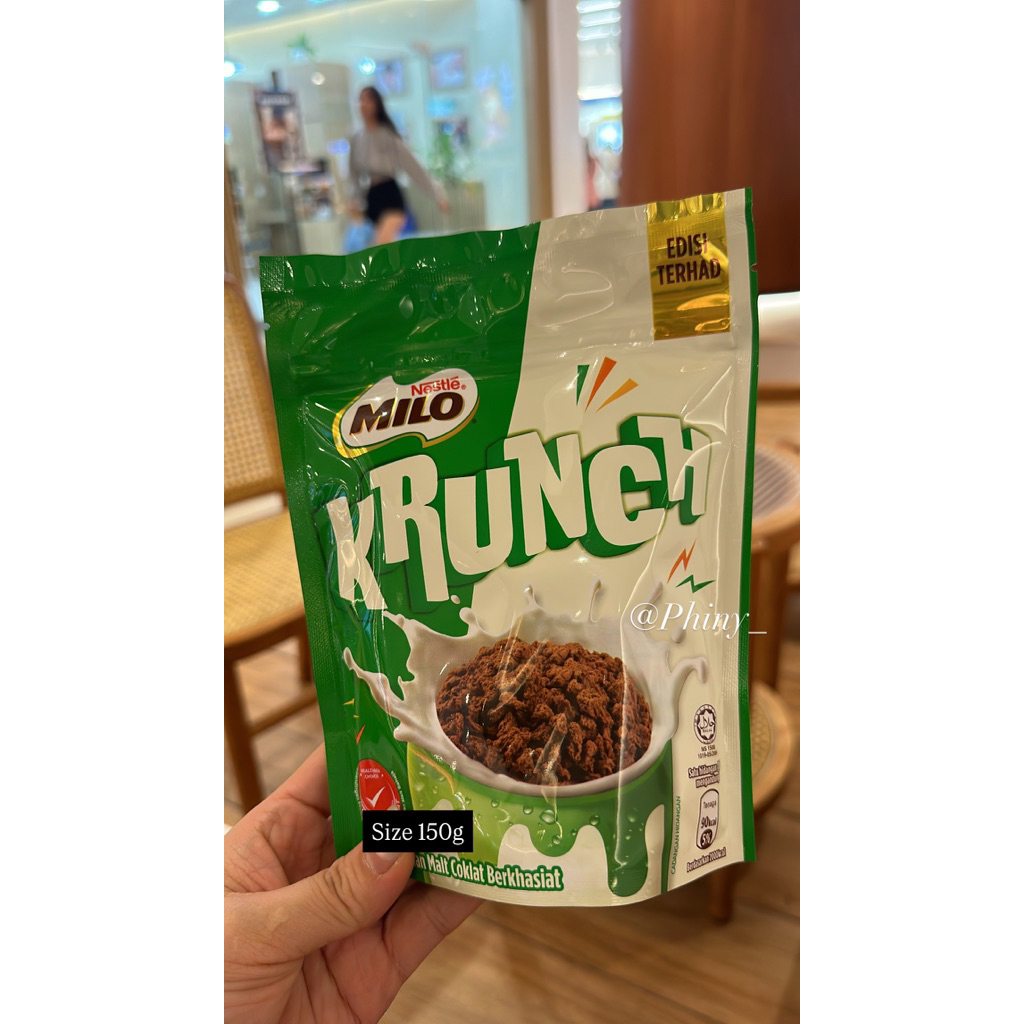 

READY AKHIR BULAN SEPT MILO KRUNCH 150gr